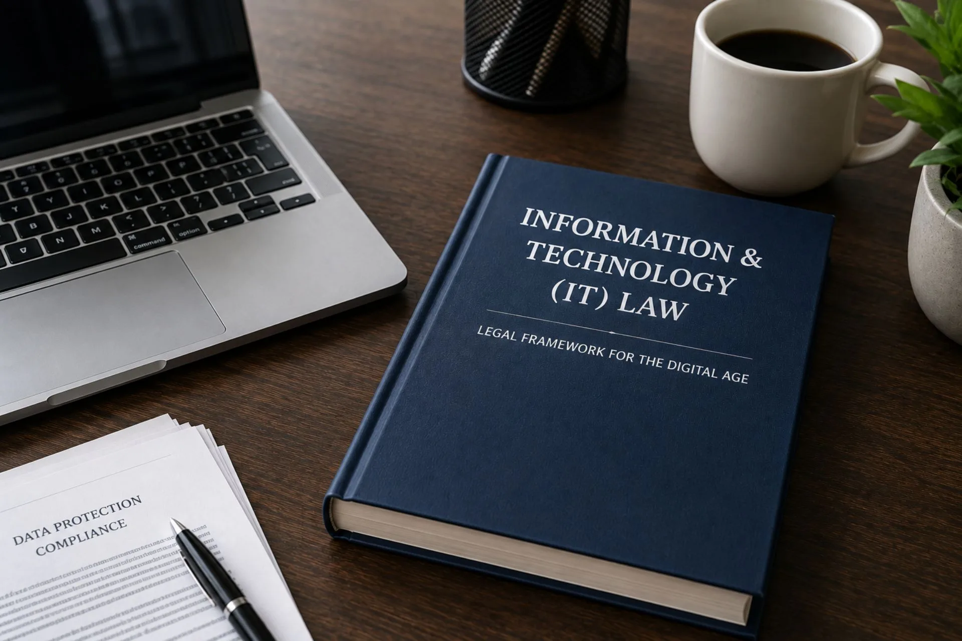 Information Technology Law in India covering IT Act, cyber law and data protection