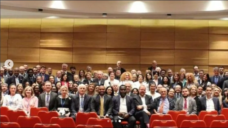 Ajmal Khan Nadakkal at the XVII International Congress in Budapest, Hungary, January 2025.