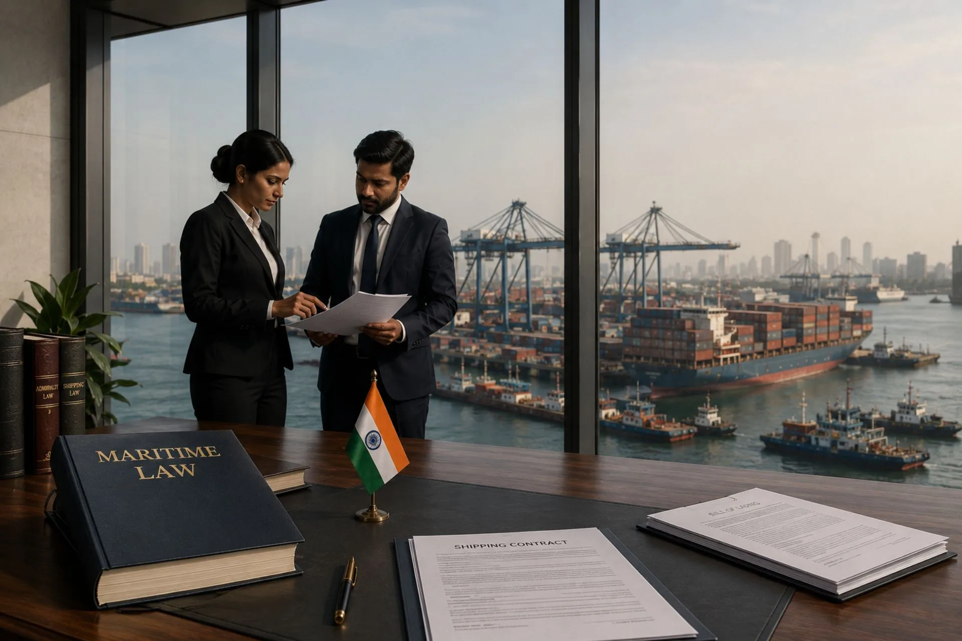Maritime Law in India legal framework and shipping law